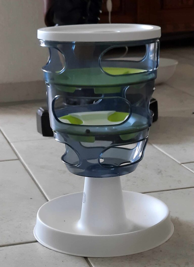 Futterturm - ein mittelschwieriges Futterspielzeig