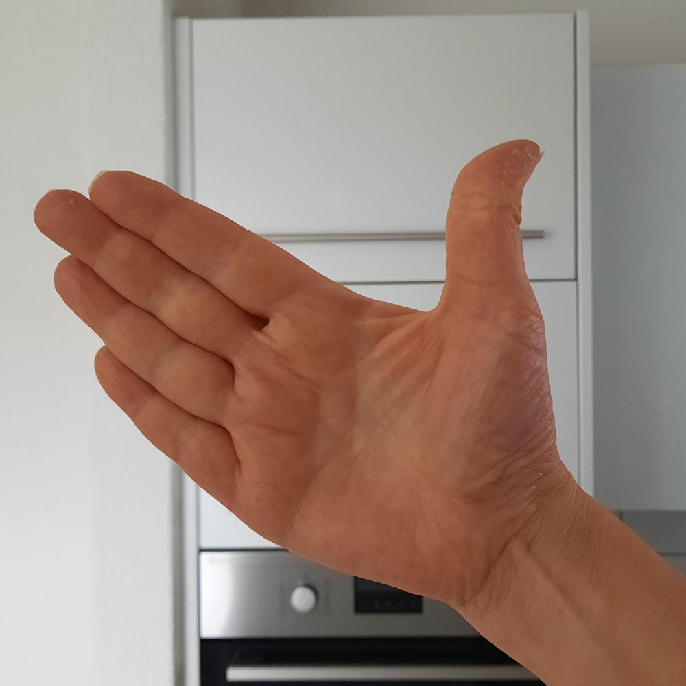 Eindeutiges Handsymbol